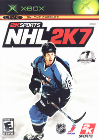 NHL 2K7 Xbox  box art